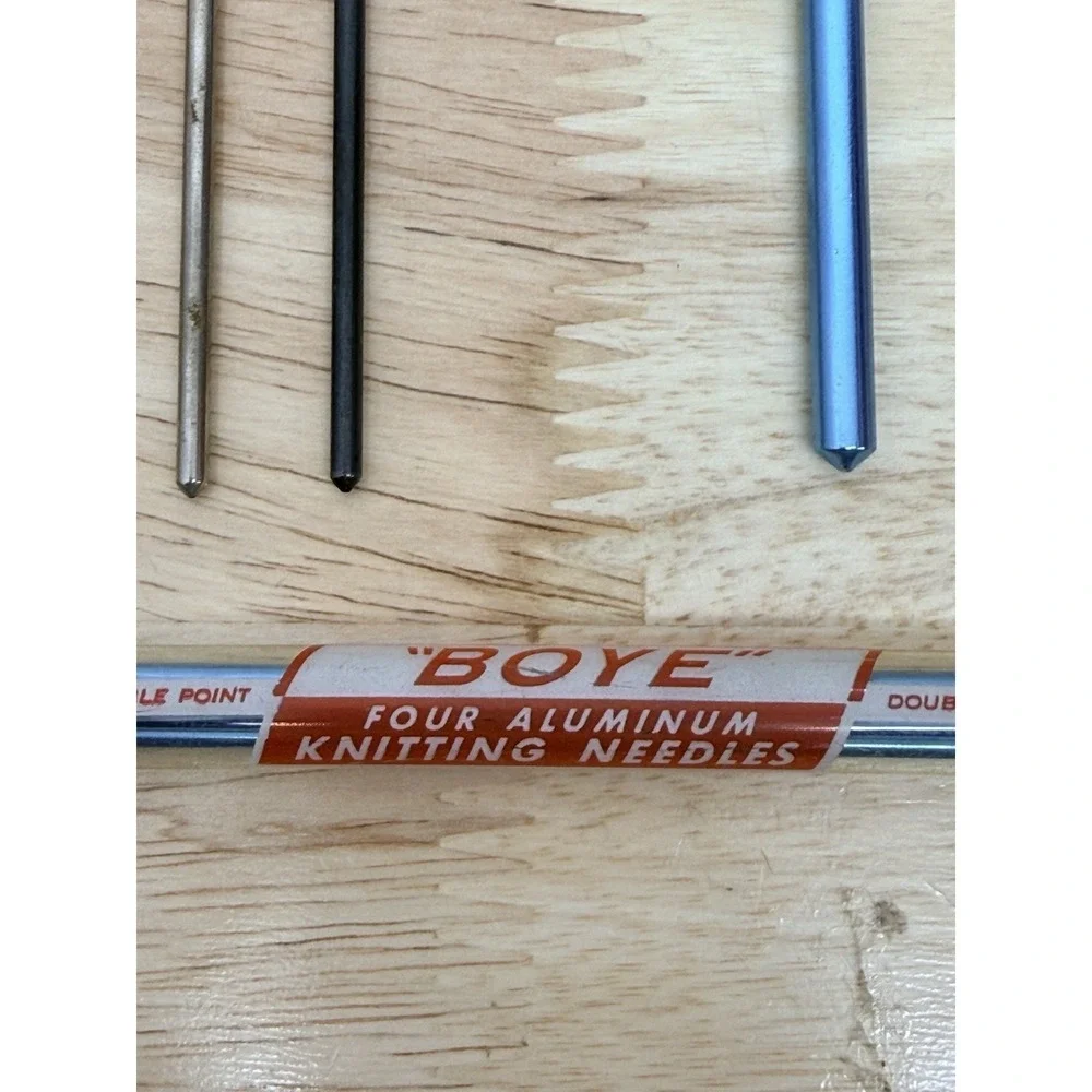 Vintage Knitting Needle Lot Boye Crochet Hooks Yarn Columbia Minerva‎ #54